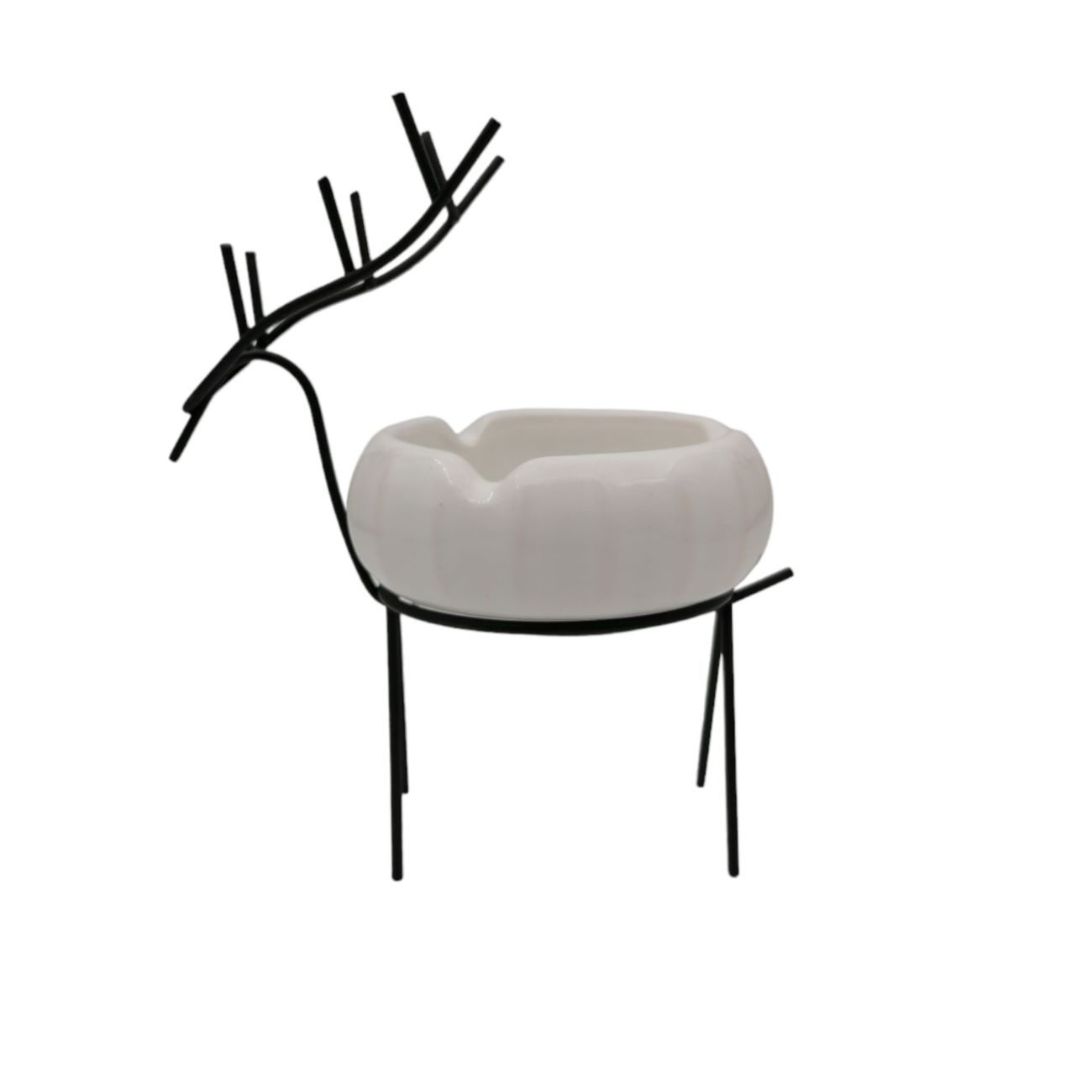 Price and Buy Top Quality Ceramic Ashtrays Deer Sculpture Design