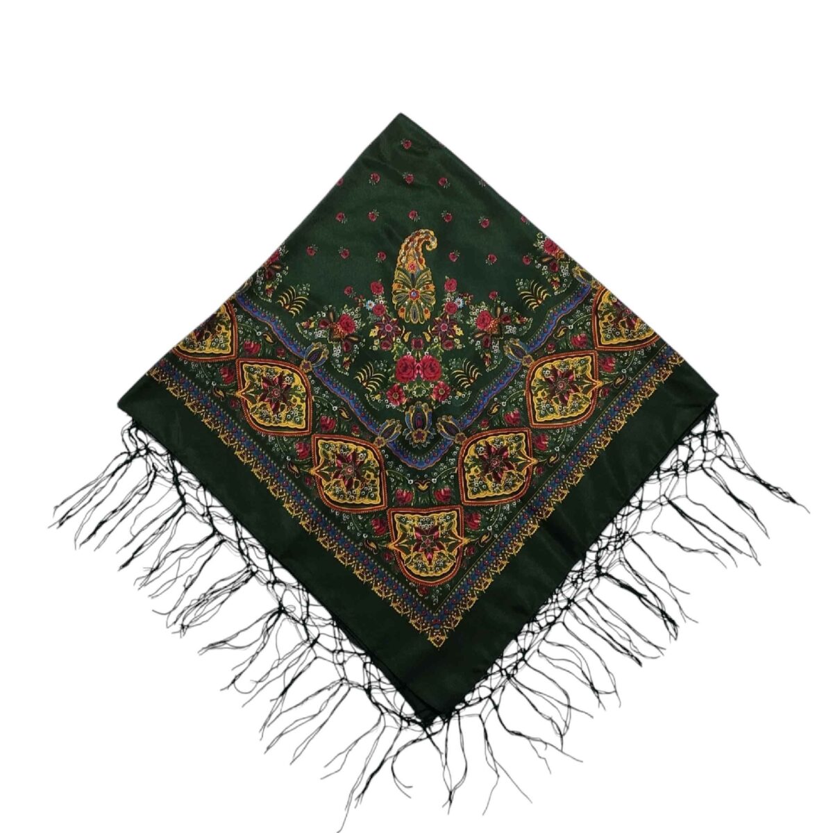 Price and Buy Torkaman Ethnic Cotton Scarf – Perfect Gift with Cultural Touch & Floral Paisley Design - Image 3