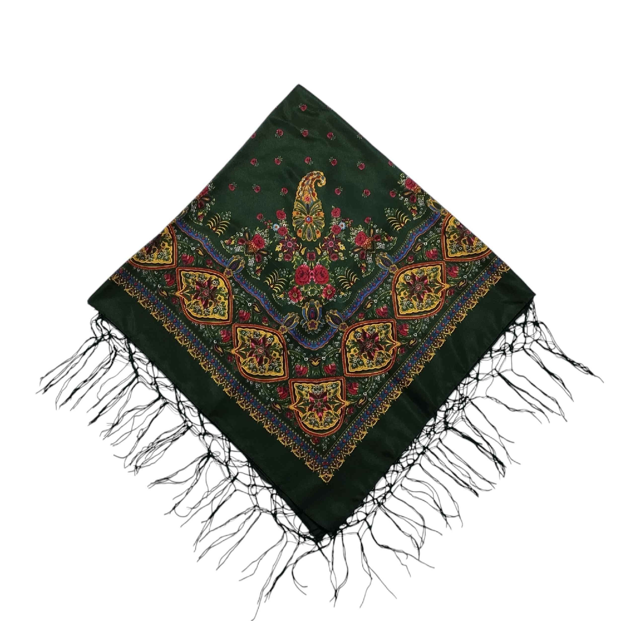 Price and Buy Torkaman Ethnic Cotton Scarf – Perfect Gift with Cultural Touch & Floral Paisley Design - Image 3