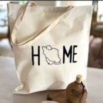 Price and Buy Tote Bag Reusable Natural Beige Canvas Shopping Bag – with Home Design
