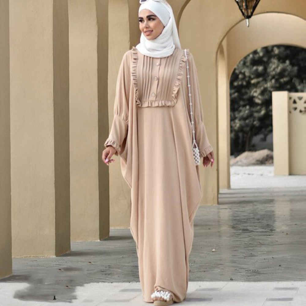 Price and Buy Traditional Butterfly Abaya for Women – Soft Cotton Fabric