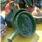 Price and Buy Traditional Gilan Clay Pan with Handle “Gamaj” – Oven & Stove Safe