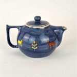 Price and Buy Traditional Hand-Painted Ceramic Teapot with Persian-Inspired Goat Pattern - Image 4