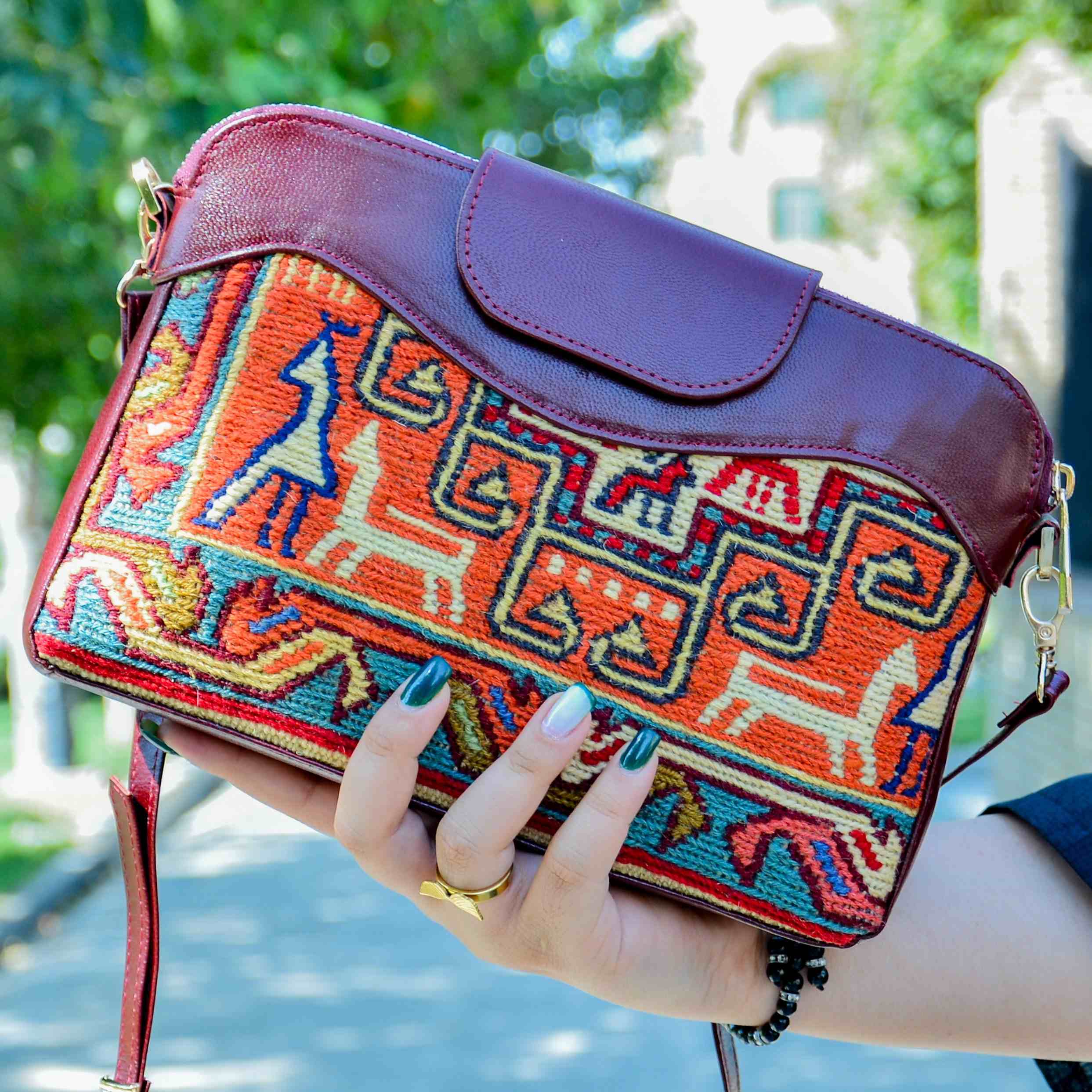 Price and Buy Traditional Handcrafted Kilim Crossbody Shoulder Bag for Women