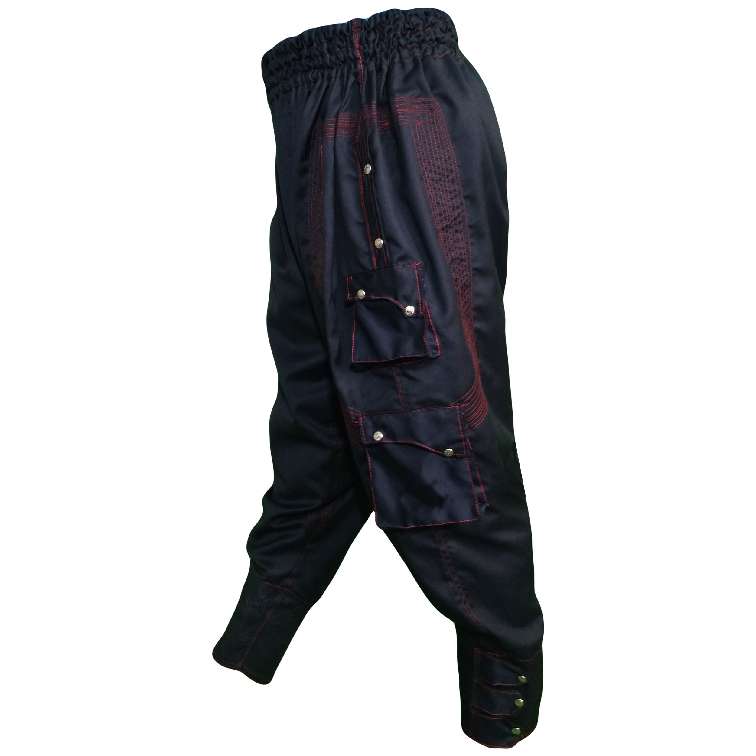 Price and Buy Traditional Kurdish Trouser – Black Ardeshir Shalwar - Image 5