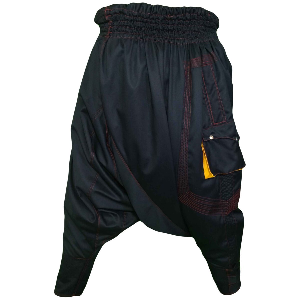 Price and Buy Traditional Kurdish Trouser – Black Elegant Shalwar - Image 3