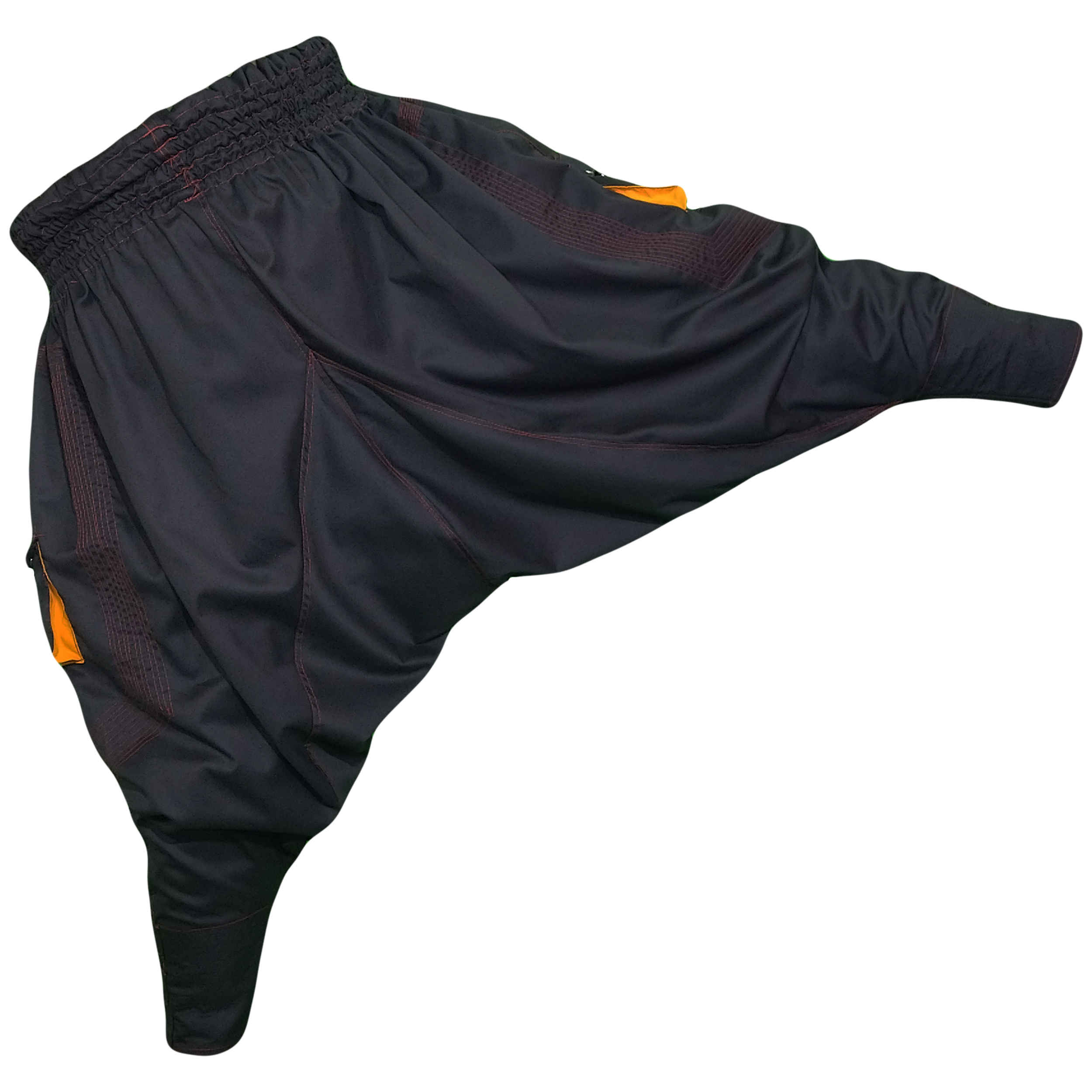 Price and Buy Traditional Kurdish Trouser – Black Elegant Shalwar - Image 4