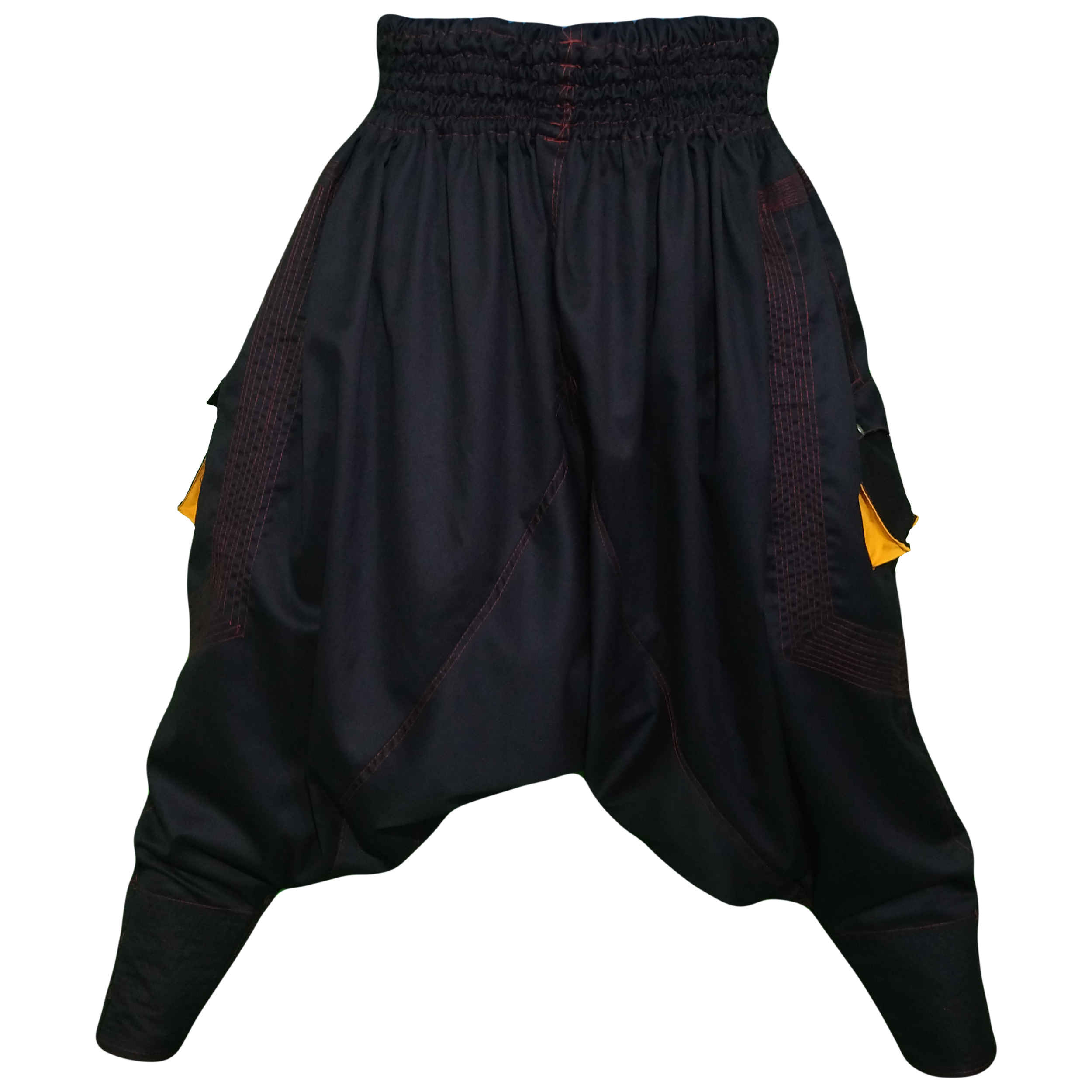 Price and Buy Traditional Kurdish Trouser – Black Elegant Shalwar - Image 9