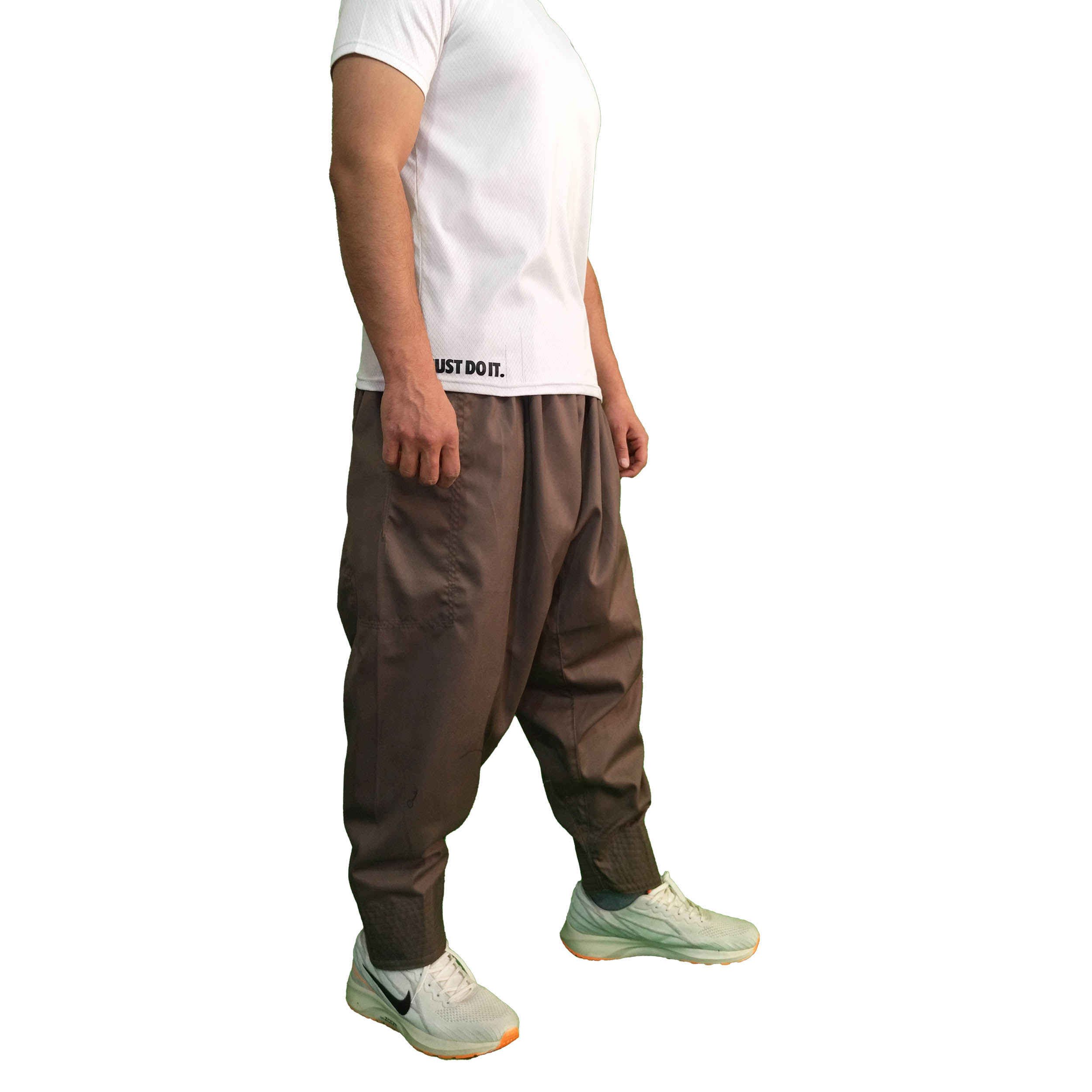 Price and Buy Traditional Kurdish Trouser – Brown Classic Shalwar - Image 3
