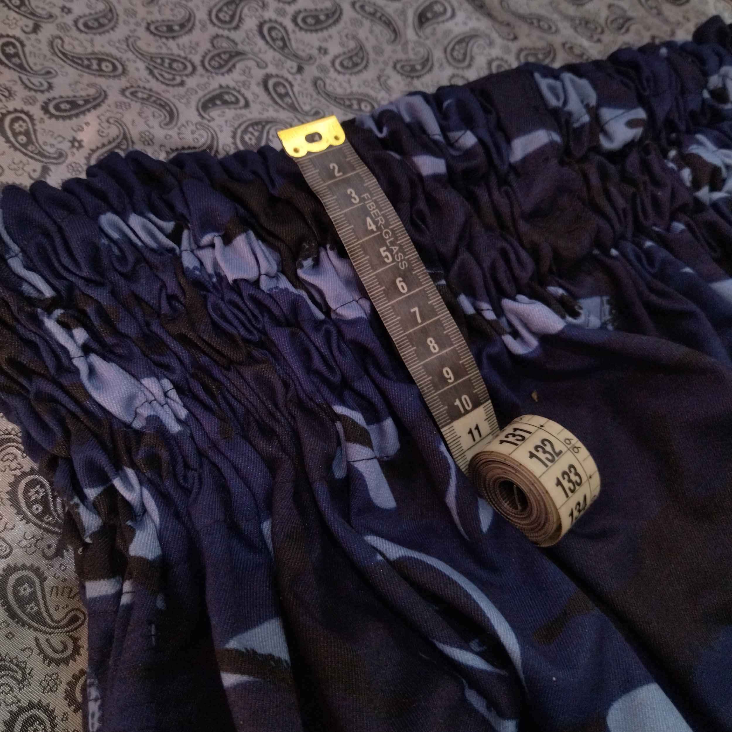 Price and Buy Traditional Kurdish Trouser – Navy Blue Palangi Shalwar - Image 5