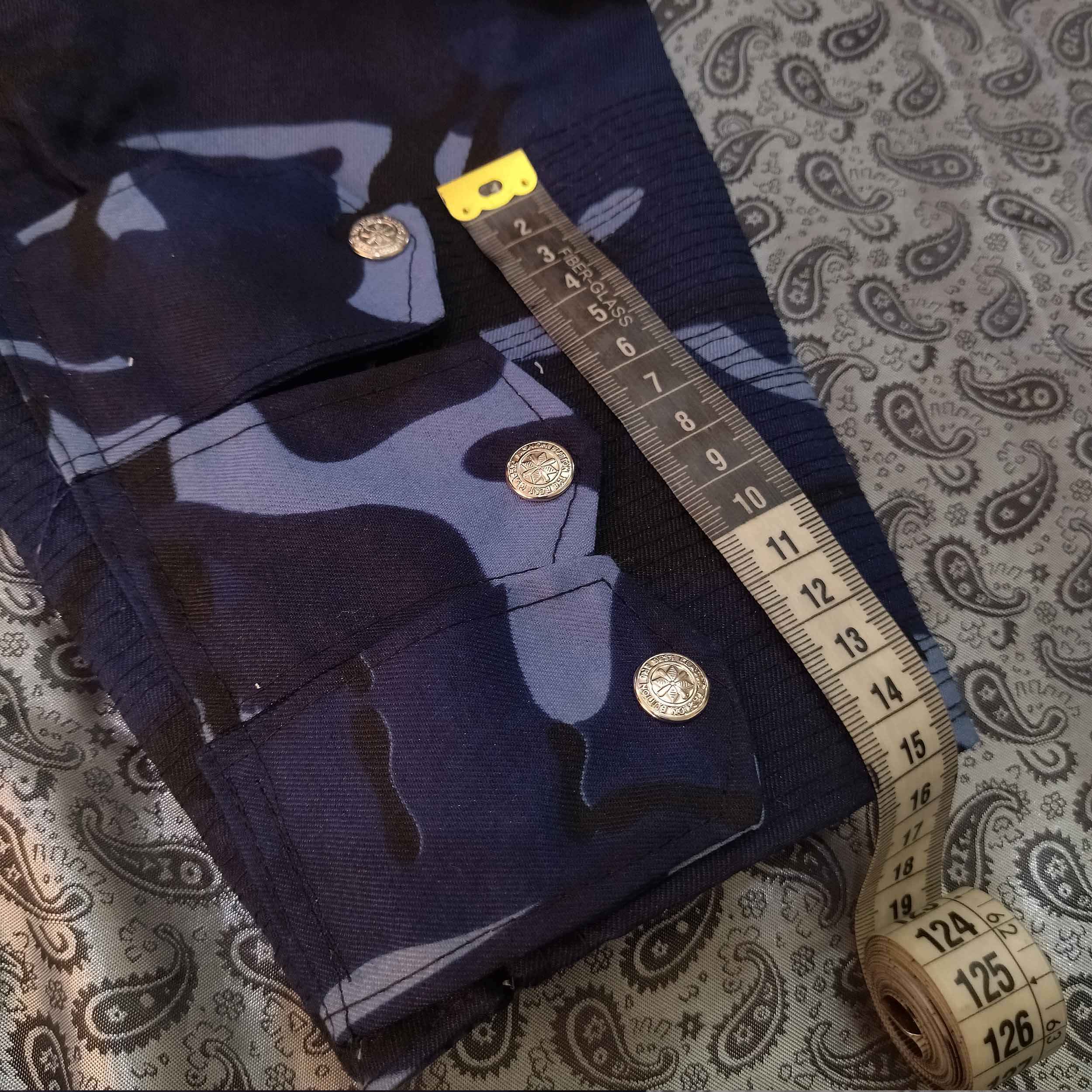 Price and Buy Traditional Kurdish Trouser – Navy Blue Palangi Shalwar - Image 7