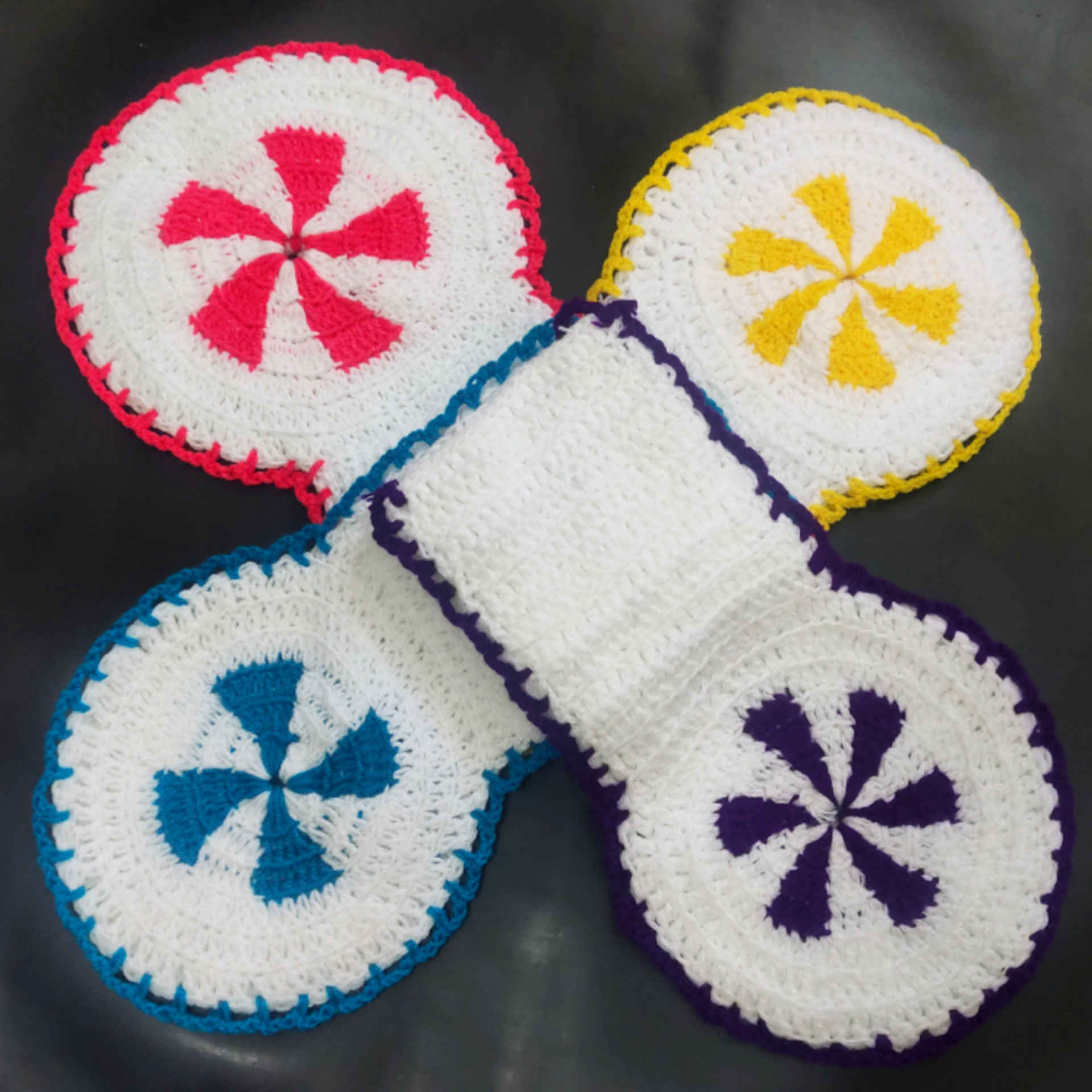 Price and Buy Traditional Persian Bath Shower Mitt for Adults 100% Original Cotton (x2) - Image 4