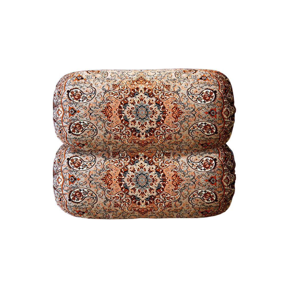 Price and Buy Traditional Persian Cylindrical Bolster Pillow with Elegant Termeh Fabric Salar - Image 4