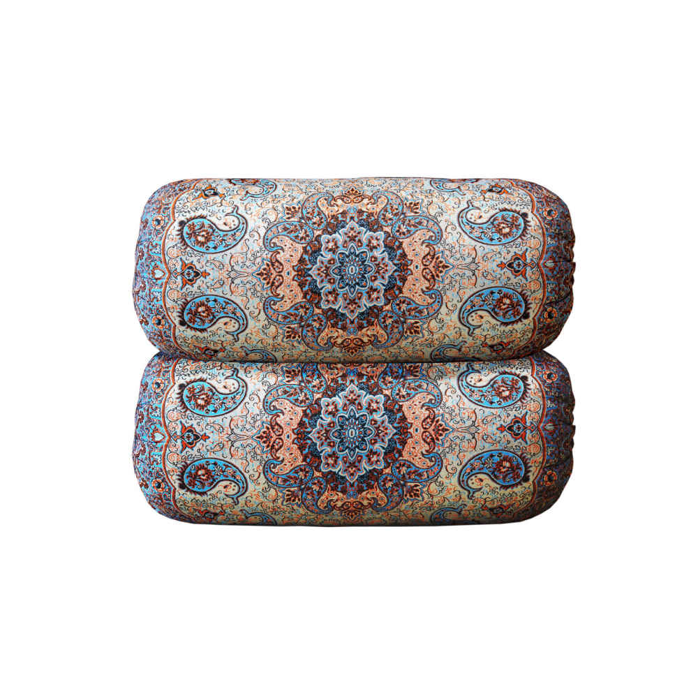 Price and Buy Traditional Persian Cylindrical Bolster Pillow with Elegant Termeh Fabric Salar - Image 5