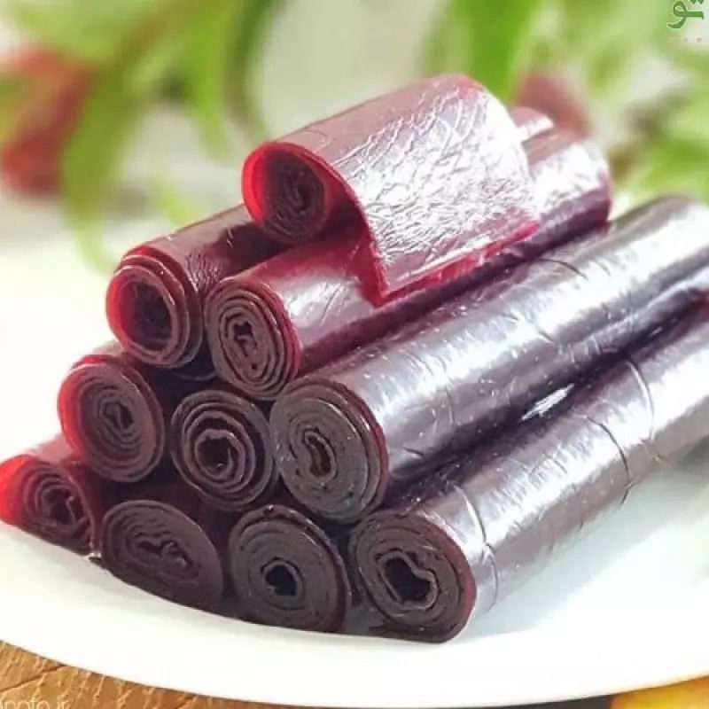 Price and Buy Traditional Persian Homemade Pomegranate Sour Fruit Leather Roll – Lavashak, 800g - Image 4