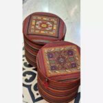 Price and Buy Traditional Persian Kilim Pouf – Handcrafted Luxury for Your Home