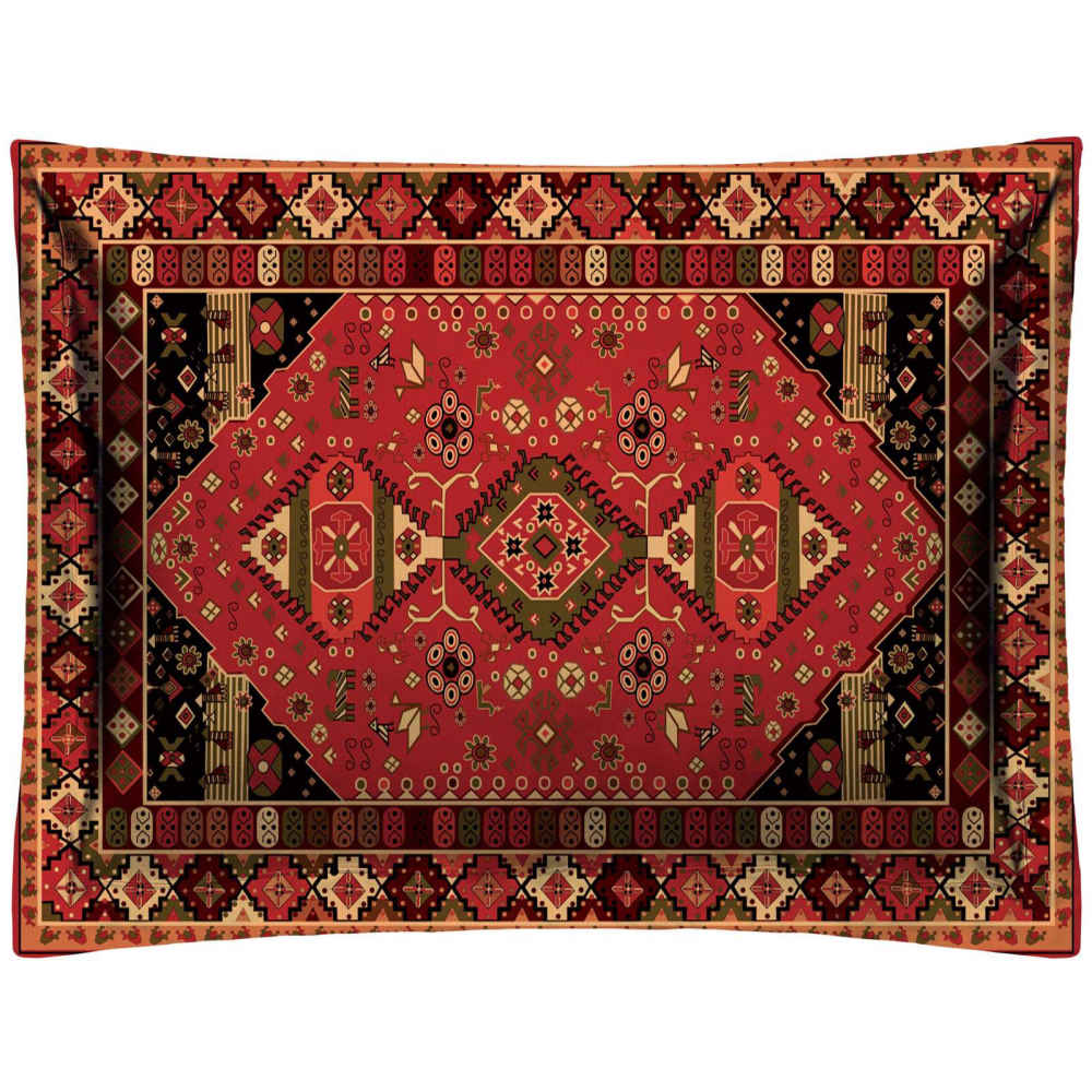 Price and Buy Traditional Persian Velvet Backrest Pillow Square Design