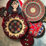 Price and Buy Traditional Pottery Wall Plate Set – Hand-Painted Persian Style