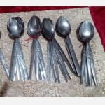 Price and Buy Traditional Rose Motif Stainless Steel Dining Spoon (6x)