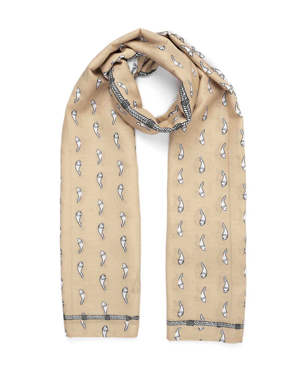 Price and Buy Traditional Shawl for Women Double Sided Cotton Model Fish