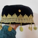 Price and Buy Traditional Women’s and Girls’ Velvet Hat with Coin Design