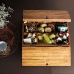 Price and Buy Traditional Wooden Nut Organizer Box – Multi-Compartment Storage for Serving