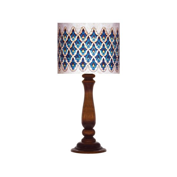 Price and Buy Traditional Wooden Table Lamp with Persian Inspired Lampshade Iblue_68f7b0df22a8b.jpeg Price and Buy Traditional Wooden Table Lamp with Persian Inspired Lampshade Iblue