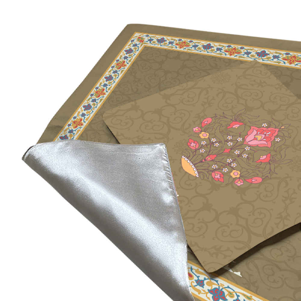 Price and Buy Travel Prayer Mat for Muslim Pocket Sized & Portable Sajada Eslimi Design - Image 3