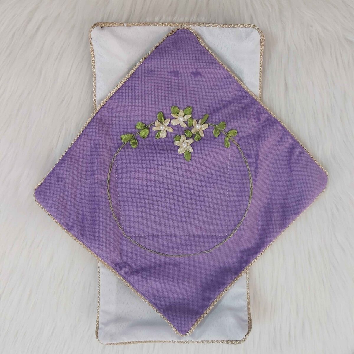 Price and Buy Travel Prayer Mat for Muslim Pocket Sized & Portable Sajada Floral - Image 6