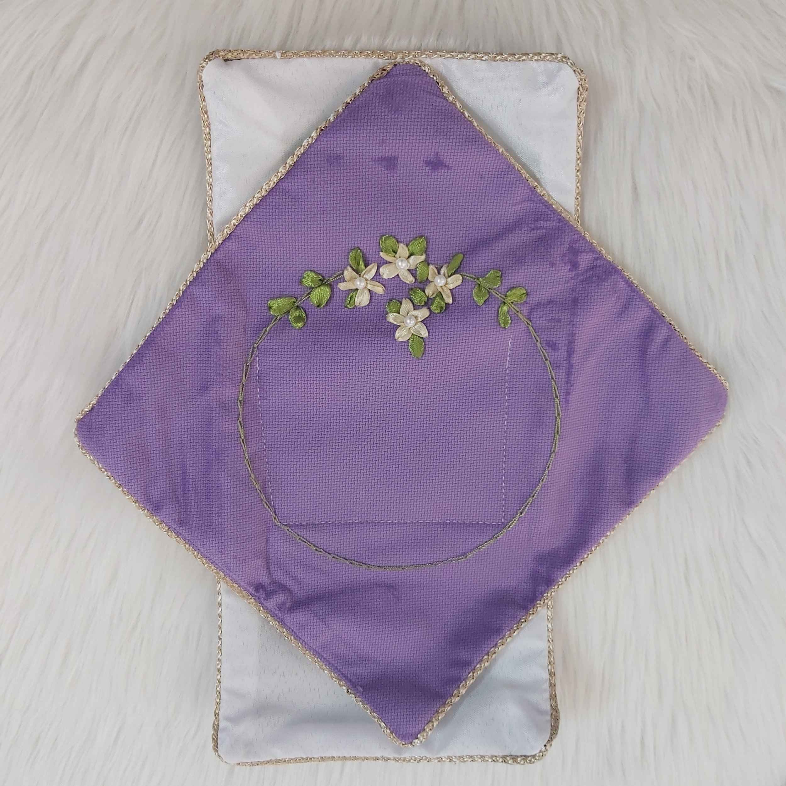 Price and Buy Travel Prayer Mat for Muslim Pocket Sized & Portable Sajada Floral - Image 6
