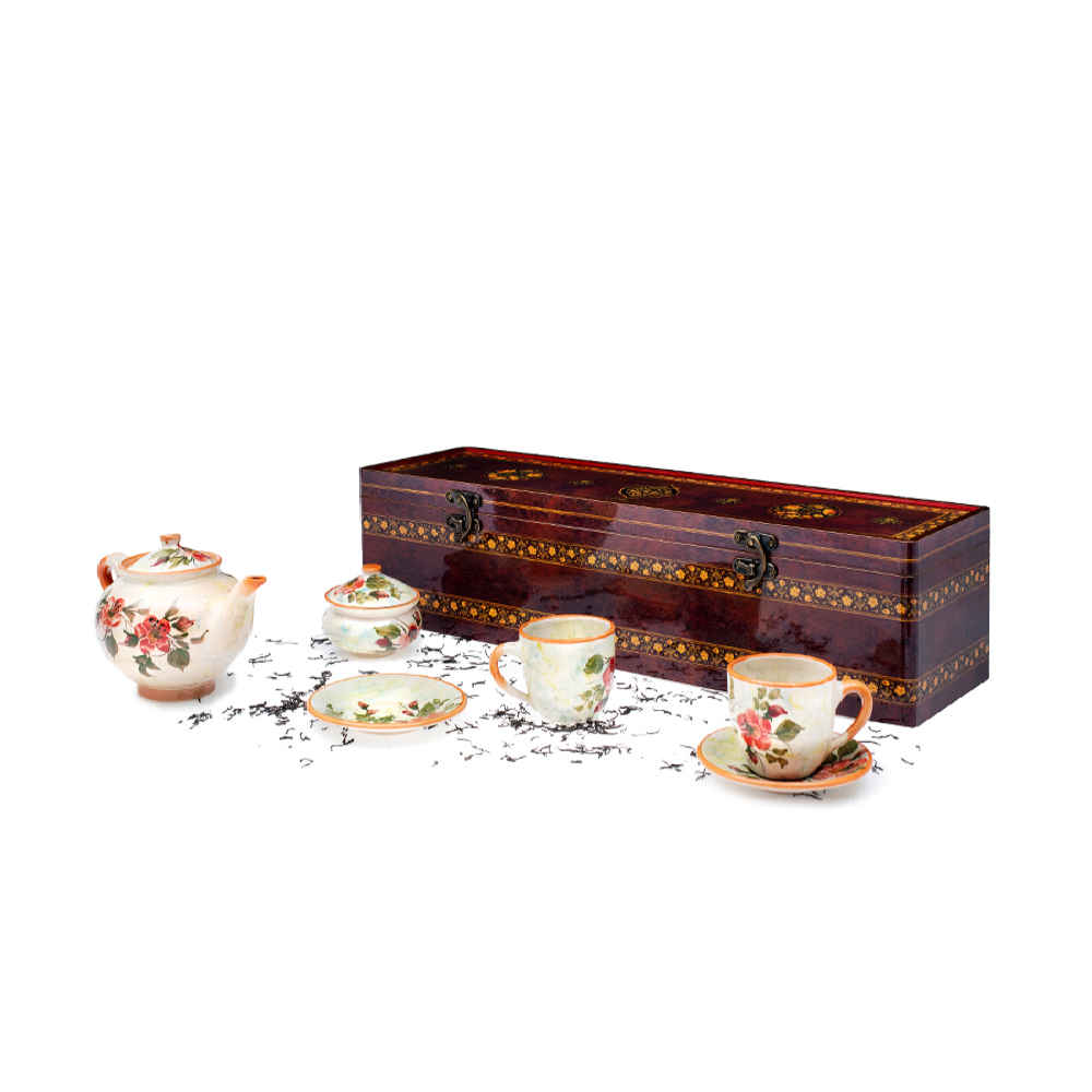 Price and Buy Treasured Persian Artisanal Teapot Gift Set Ronak - Image 4