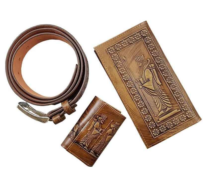 Price and Buy Treasured Persian Artisanal Wallet, Keychain & Card Holder Gift Set - Image 11