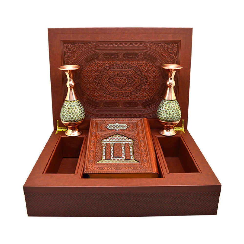 Price and Buy Treasured Persian Khatamkari Vases and Divan Hafez Gift Set - Image 3