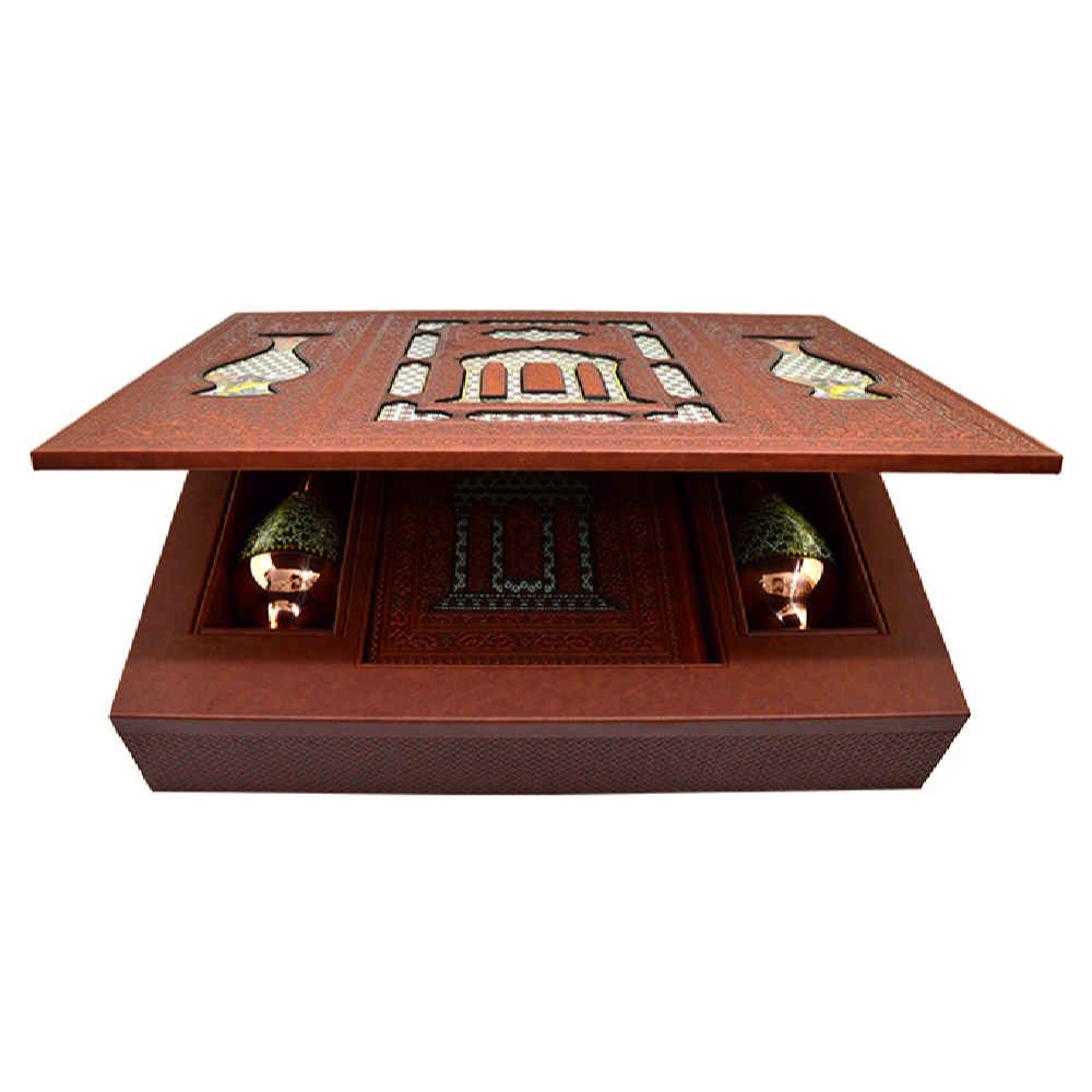 Price and Buy Treasured Persian Khatamkari Vases and Divan Hafez Gift Set - Image 4