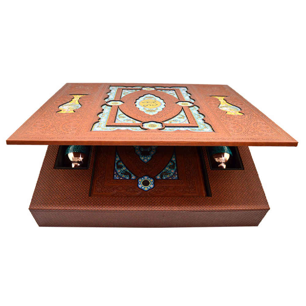 Price and Buy Treasured Persian Minakari Vases and Shahnameh Ferdowsi Gift Set - Image 3
