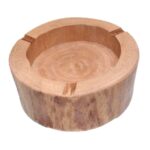 Price and Buy Tree Slice Log Ashtray – Suitable for Smokers with Rustic Style