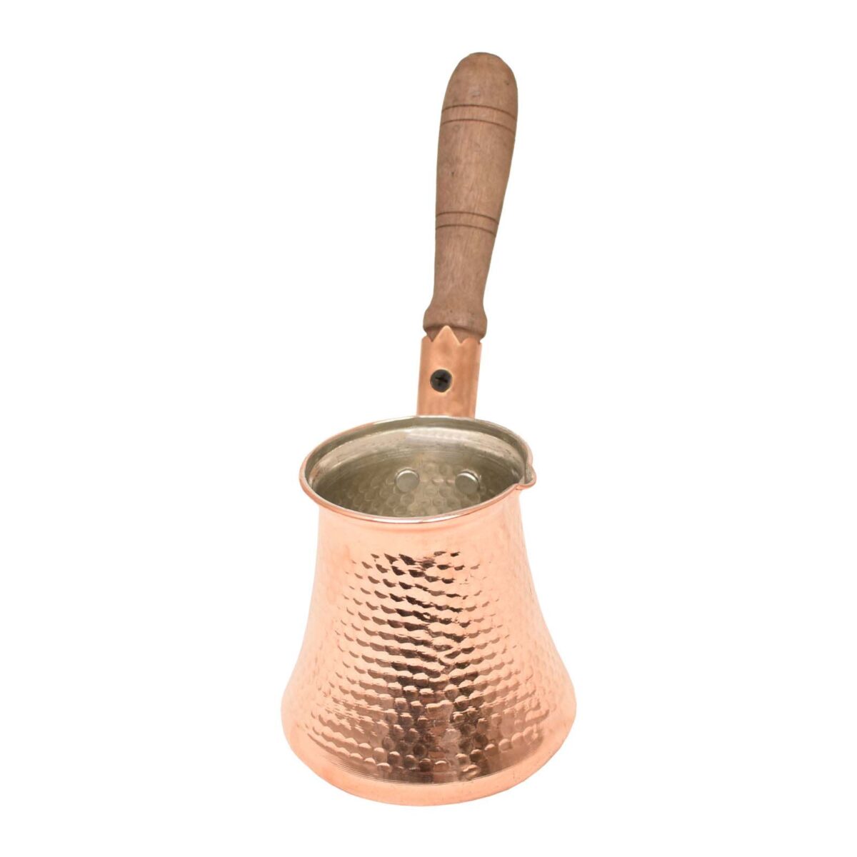 Price and Buy Turkish Coffee Pot – Traditional Hammered Copper Cezve / Ibrik, A22 - Image 3