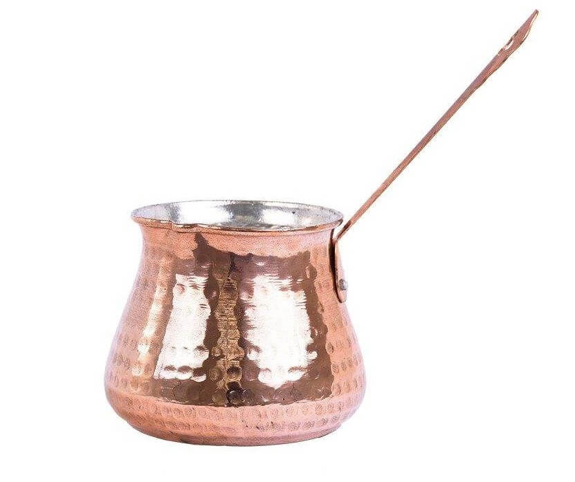 Price and Buy Turkish Coffee Pot – Traditional Hammered Copper Cezve / Ibrik, Almas