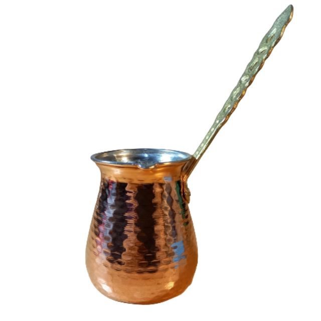 Price and Buy Turkish Coffee Pot – Traditional Hammered Copper Cezve / Ibrik, Royal - Image 3