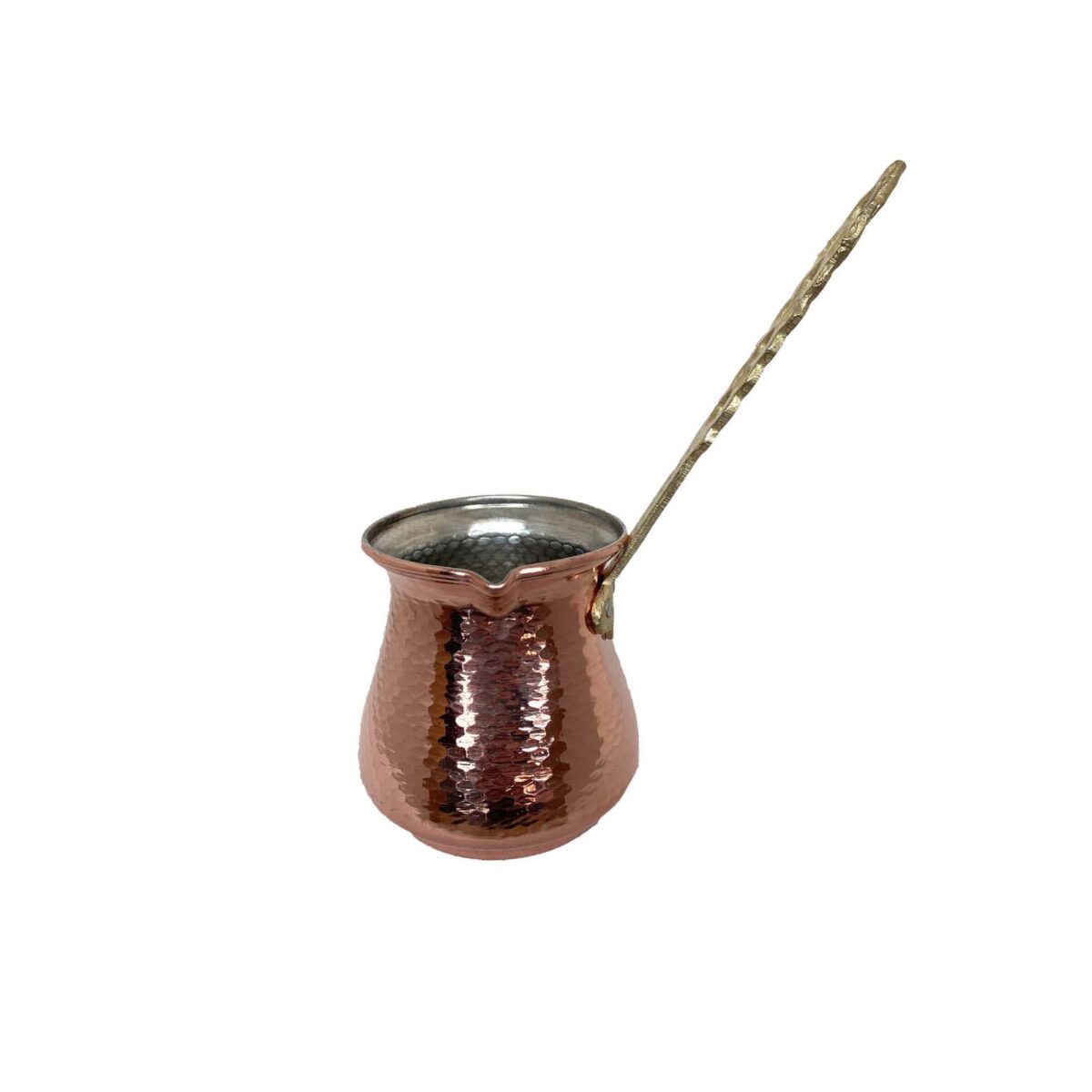Price and Buy Turkish Coffee Pot – Traditional Hammered Copper Cezve / Ibrik, S2 - Image 3