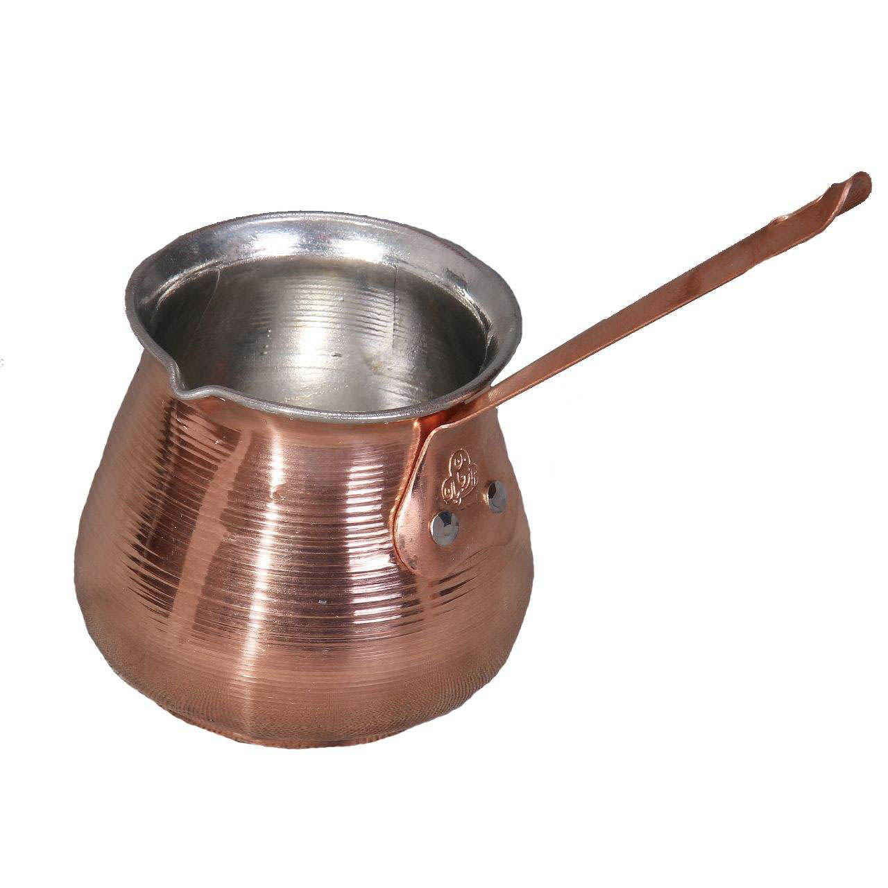 Price and Buy Turkish Coffee Pot – Traditional Hammered Copper Cezve / Ibrik, Zh12 - Image 3