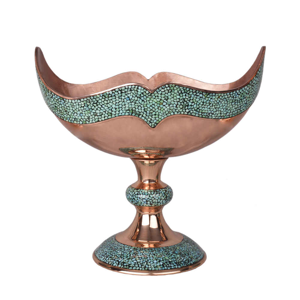 Price and Buy Turquoise Inlay Copper Bowl Model Lux_68fbdc5d6a66d.jpeg Price and Buy Turquoise Inlay Copper Bowl Model Lux - Image 1