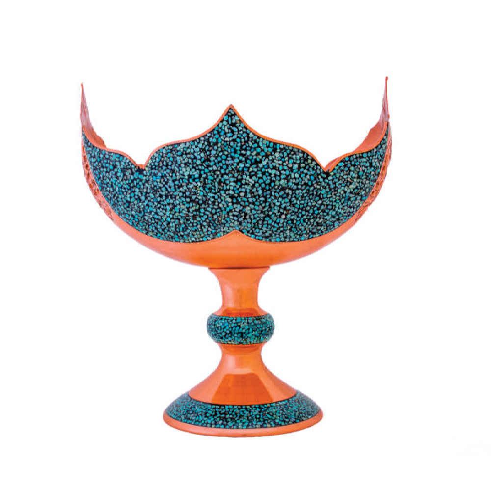 Price and Buy Turquoise Inlay Copper Bowl Model Rasa_68fbdc5149d8e.jpeg Price and Buy Turquoise Inlay Copper Bowl Model Rasa - Image 1