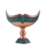 Price and Buy Turquoise Inlay Copper Bowl Model saghar