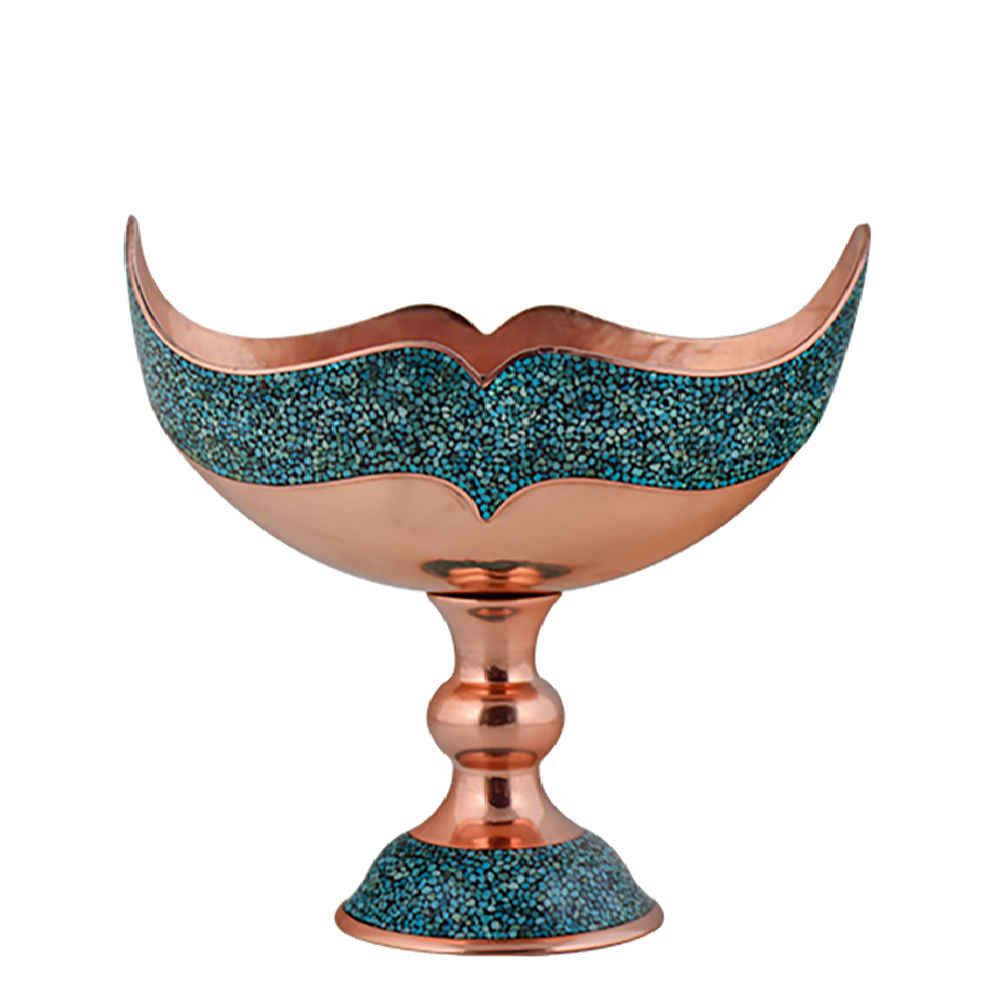 Price and Buy Turquoise Inlay Copper Bowl Model saghar_68fbdc657ab96.jpeg Price and Buy Turquoise Inlay Copper Bowl Model saghar - Image 1