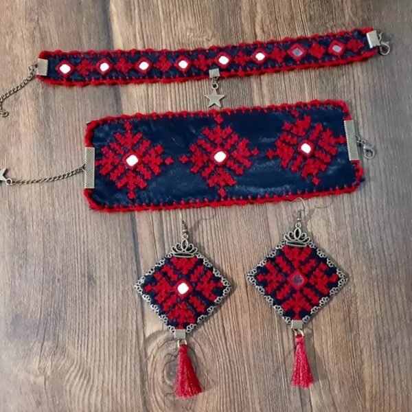 Price and Buy Unique Embroidered Bracelet, Earing and Ankle Set for a Chic Look_69026ec83dcec.jpeg Price and Buy Unique Embroidered Bracelet, Earing and Ankle Set for a Chic Look