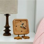 Price and Buy Unique Handcrafted Wooden Desk Clock – Crafted for Style and Function
