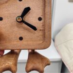 Price and Buy Unique Handcrafted Wooden Desk Clock – Crafted for Style and Function - Image 3