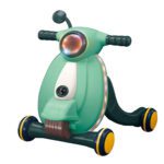 Price and Buy Unique Motorbike Baby Walker – Convertible Scooter with Musical Panel & Safety Brake