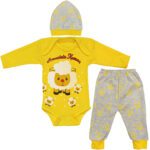 Price and Buy Unisex Baby Clothing Set of 3 Model Lamb
